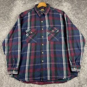 Cabelas Flannel Shirt Men's‎ XXL Plaid Hiking Outdoors Gorpcore Fall Preppy